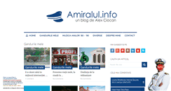 Desktop Screenshot of amiralul.info